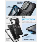 Samsung Galaxy S25 Ultra Tok - Supcase i-Blason Armorbox MagSafe - Fekete