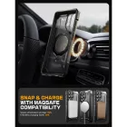 Samsung Galaxy S25 Ultra Tok - Supcase UB Grip MagSafe - Fekete