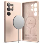 Samsung Galaxy S25 Ultra Tok - Ringke Silicone Magnetic - Pink