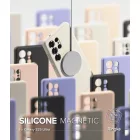 Samsung Galaxy S25 Ultra Tok - Ringke Silicone Magnetic - Lila