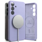 Samsung Galaxy S25+ Plus Tok - Ringke Silicone Magnetic - Lila