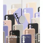Samsung Galaxy S25 Tok - Ringke Silicone Magnetic - Fekete