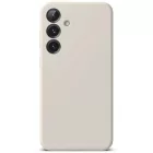Samsung Galaxy S25 Tok - Ringke Silicone Magnetic - Bézs