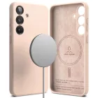 Samsung Galaxy S25 Tok - Ringke Silicone Magnetic - Pink