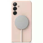 Samsung Galaxy S25 Tok - Ringke Silicone Magnetic - Pink