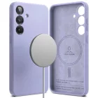 Samsung Galaxy S25 Tok - Ringke Silicone Magnetic - Lila