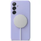 Samsung Galaxy S25 Tok - Ringke Silicone Magnetic - Lila