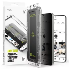   Samsung Galaxy S25 Kijelzővédő Üvegfólia - Ringke Easy Slide Privacy x 2 db