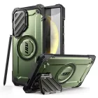 Samsung Galaxy S25 Ultra Tok - Supcase Unicorn Beetle XT MagSafe - Olíva