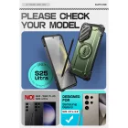 Samsung Galaxy S25 Ultra Tok - Supcase Unicorn Beetle XT MagSafe - Olíva