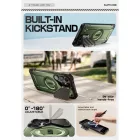 Samsung Galaxy S25 Ultra Tok - Supcase Unicorn Beetle XT MagSafe - Olíva