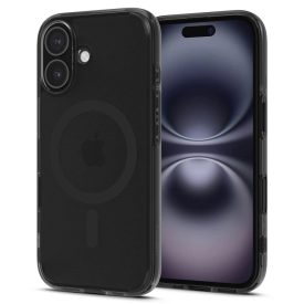iPhone 16 Tok - Spigen Ultra Hybrid T - MagFit - Matt Fekete iPhone 16 Tok - Spigen Ultra Hybrid T - MagFit - Matt Fekete