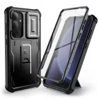 Samsung Galaxy S25 Tok - Tech-Protect Kevlar Cam+ - Fekete