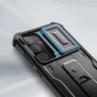 Samsung Galaxy S25 Tok - Tech-Protect Kevlar Cam+ - Fekete