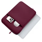 Tech-Protect Neoprene Laptop Tok 14" - Burgundi