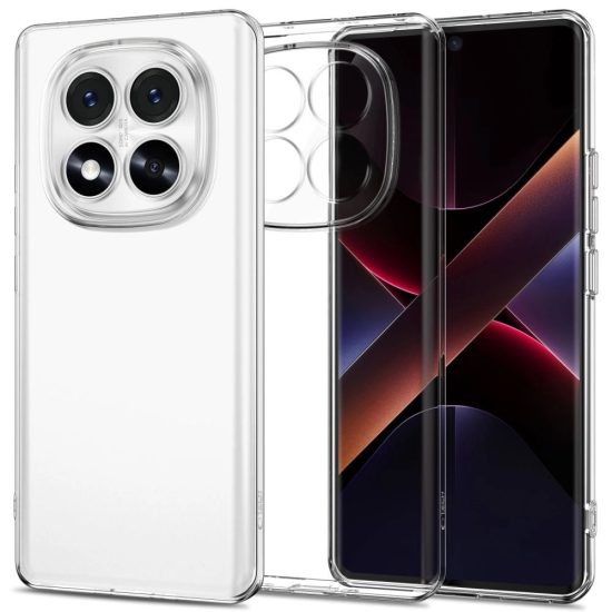 Xiaomi Redmi Note 14 Pro 5G / Poco X7 5G Tok - Tech-Protect FlexAir - Átlátszó