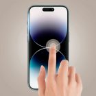 Xiaomi Redmi Note 14 4G / 5G Kijelzővédő Üvegfólia - Tech-Protect Glass Fit+ - Fekete x 2 db