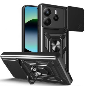   Xiaomi Redmi Note 14 5G Tok - Tech-Protect CamShield Pro - Fekete