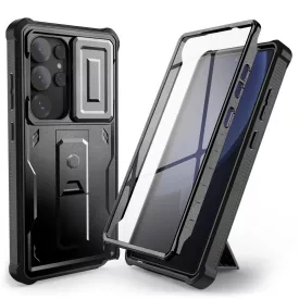   Samsung Galaxy S25 Ultra Tok - Tech-Protect Kevlar Cam+ - Fekete
