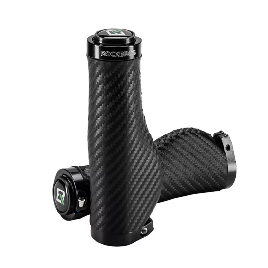 Rockbros Ergonómikus, Csúszásgátló Kerékpár Markolat x 2 db - Fekete