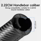 Rockbros Ergonómikus, Csúszásgátló Kerékpár Markolat x 2 db - Fekete