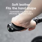 Rockbros Ergonómikus, Csúszásgátló Kerékpár Markolat x 2 db - Fekete