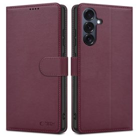   Samsung Galaxy A16 4G / 5G Tok - Tech-Protect Wallet - Burgundi
