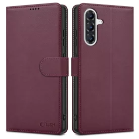 Samsung Galaxy A36 5G Tok - Tech-Protect Wallet - Burgundi