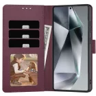 Samsung Galaxy A36 5G Tok - Tech-Protect Wallet - Burgundi