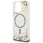 iPhone 16 Pro Max Tok - Guess HC Resin Bottom Glitter MagSafe - Arany