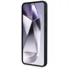 Samsung Galaxy S25 Tok - Guess Silicone Big 4G Logo Bottom Script - Fekete