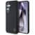 Samsung Galaxy S25 Tok - Mercedes Leather Horizontal Debossed Curves MagSafe - Fekete