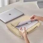 Tech-Protect Basic Bag Laptop Táska 15-16" - Bézs