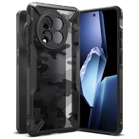 OnePlus 13R Tok - Ringke Fusion X - Fekete Camo