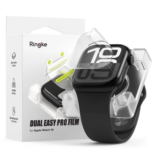 Apple Watch 10 (46mm) Kijelzővédő Fólia - Ringke Dual Easy Pro x 2 db