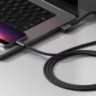 Ringke USB-C - USB-C 3.2 Kábel - 2m 240W - Fekete
