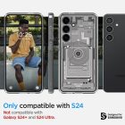 Samsung Galaxy S24 Tok - Spigen Ultra Hybrid - Zero One Fehér