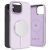 iPhone 15 Tok - Tech-Protect Silicone Pure Magsafe - Lila