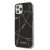 iPhone 12 Pro Max Tok - Guess Gold Chain Collection - Fekete