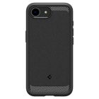 iPhone 16e / 17e Tok - Spigen Rugged Armor MagFit - Fekete