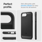 iPhone 16e / 17e Tok - Spigen Rugged Armor MagFit - Fekete