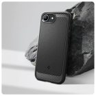 iPhone 16e / 17e Tok - Spigen Rugged Armor MagFit - Fekete