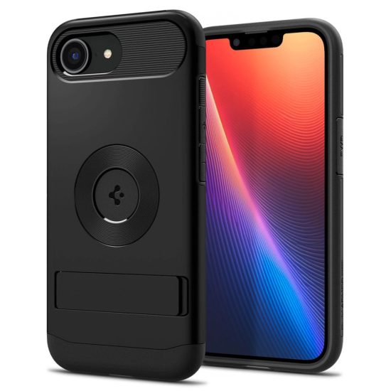 iPhone 16e Tok - Spigen Slim Armor MagFit - Fekete