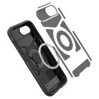 iPhone 16e / 17e Tok - Spigen Slim Armor MagFit - Fekete