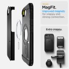 iPhone 16e / 17e Tok - Spigen Tough Armor AI MagFit - Fekete