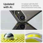 iPhone 16e / 17e Tok - Spigen Tough Armor AI MagFit - Szürke