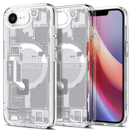 iPhone 16e Tok - Spigen Ultra Hybrid MagFit - Zero One Fehér