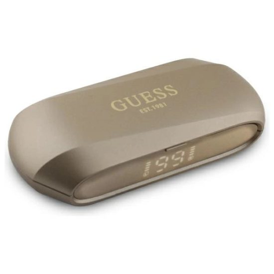 Guess Elongated Metallic Printed Logo Bluetooth TWS Fülhallgató - Arany
