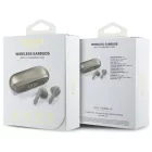 Guess Elongated Metallic Printed Logo Bluetooth TWS Fülhallgató - Arany