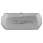 Guess Elongated Metallic Printed Logo Bluetooth TWS Fülhallgató - Szürke